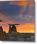 Fire In The Sky Metal Print