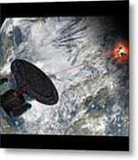 Fire Phasers Metal Print