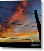 Fire In The Sky #1 Metal Print