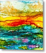 Fire Sky Metal Print