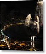 Fireworks Laigueglia 2013 3213 - Ph Enrico Pelos Metal Print