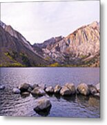 First Light At Convict Lake Metal Print