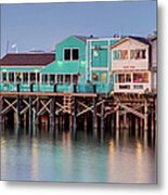 Fishermans Wharf, Monterey Metal Print