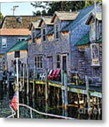 Fishtown Leland Michigan Metal Print