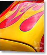 Flamed Paint Job Metal Print