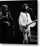 Fleetwood Mac In Amsterdam 1977 Metal Print