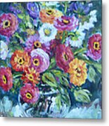 Floral Explosion No. 2 Metal Print