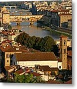 Florence Morning 3 Metal Print