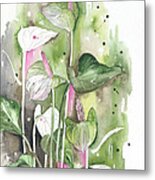 Flower Anthurium 04 Elena Yakubovich Metal Print
