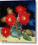 Flowering Gum Still Life Metal Print