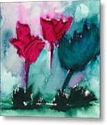 Flowers For Trees Metal Print