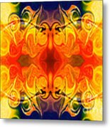Fly With Me Abstract Pattern Artwork By Omaste Witkowski Metal Print