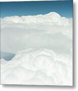 Flying Above The Weather, With Metal Print