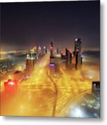 Fog Invasion Metal Print