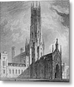 Fonthill Abbey From The North-west Metal Print
