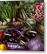 Food - Vegetables - Very Fresh Produce Metal Print