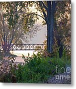 Footbridge Ii Metal Print