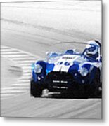 Ford Shelby Cobra Laguna Seca Watercolor Metal Print