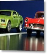 Ford Then And Now Metal Print