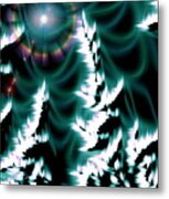 Forest Of Christmas Trees Metal Print