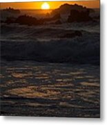 Fort Bragg Sunset Metal Print