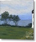 Fort Casey Lighthouse Metal Print