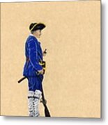 Fort Toulouse Soldier At Ease Metal Print