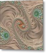 Fossilized Metal Print