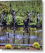 Fountain Of The Muses Metal Print
