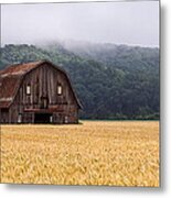 Frechman Barn - Summer Metal Print