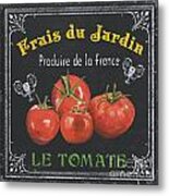French Vegetables 1 Metal Print