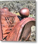 Forgotten And Rusty Metal Print