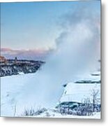Frozen Niagara N1 Metal Print