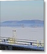 Frozen Shut Metal Print