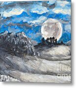 Full Moon Metal Print