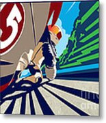 Full Throttle Metal Print