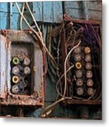 Fuse Box Metal Print