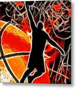 Galactic Dunk Metal Print