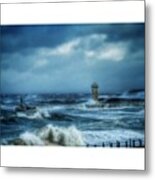 Gale Force Winds In Scotland Today! Metal Print