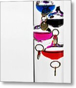 Galileo Thermometer Metal Print