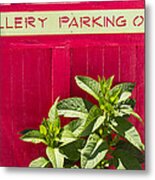 Gallery Parking Only Metal Print