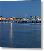 Galveston Pier Metal Print