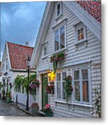 Gamle Stavanger Norway 2 Metal Print