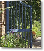 Garden Gate Metal Print