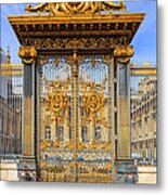Gates Of The Court Of Honour, Paris Metal Print