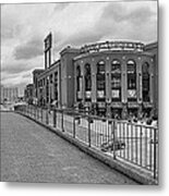 Gateway To Busch Black And White Metal Print