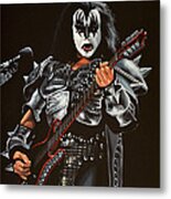 Gene Simmons Of Kiss Metal Print