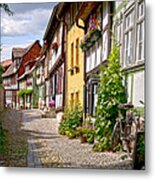 German Old Village Quedlinburg Metal Print