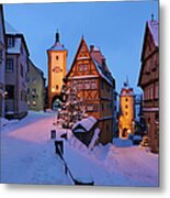 Germany, Bavaria, View Of Sieber Tower Metal Print