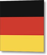 Germany Flag Metal Print